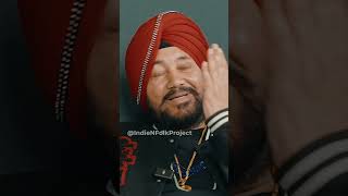 dalermehndi talking about KaranAujlaOfficial and BossMusicAPDhillon dalermehndi punjabi [upl. by Nidorf193]