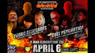 Pack Psychotica amp Palmer vs Young Renegades amp Rob Bagwell [upl. by Niles133]