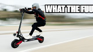 This “745 MPH” Electric Scooter Might KILL You  Nanrobot LS7 Review [upl. by Auoh]