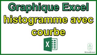 Comment créer un graphique excel avec histogramme et courbe [upl. by Leiahtan]