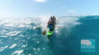 Gnarly Conditions at Makaha  Canoe Surfing at the Buffalo Big Board Surfing Classic 2024 [upl. by Grodin396]