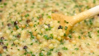 Rezept für Risotto Fregola Sarda [upl. by Mattie16]