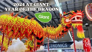 🧧🧨 Chinese New Year 2024 Dive into CNY Goodies SetUp and Dragon Decorations in Giant Hypermart [upl. by Carilyn]