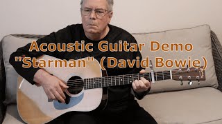 Starman  Acoustic Guitar Demo [upl. by Prasad]