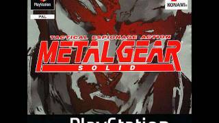 01  Metal Gear Solid Main Theme [upl. by Guerin]