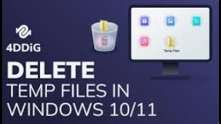 Temp Folder Cleaning amp Delete Windows 10 and 11  Delete Temporary Files  Empty Recycle Bin [upl. by Grove]