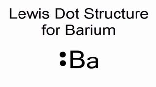 Lewis Dot Structure for Barium Ba [upl. by Helas90]