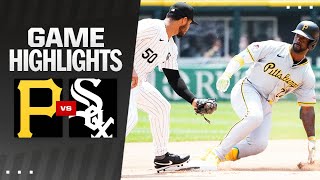 Pirates vs White Sox Game Highlights 71324  MLB Highlights [upl. by Ynez]