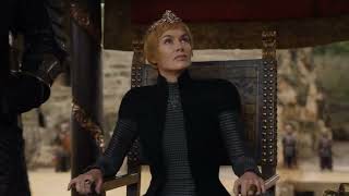 Game of Thrones  Daenerys llega en su dragon a la reunion con Cersei  Español Latino HD [upl. by Eachelle]