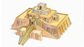 Monuments in Watercolor Ep  01 Great Ziggurat At Ur [upl. by Eiralav117]