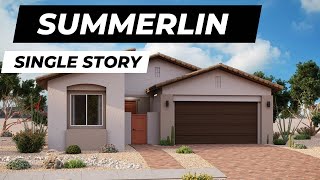 New Single Story Homes In Summerlin NV  Las Vegas Real Estate [upl. by Norihs]