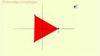 Exponentes racionales en los números complejos  Raices en complejos [upl. by Hilel956]