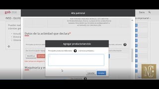 Tutorial Cómo realizar Alta Patronal en escritorio Virtual IMSS Persona Moral 2019 [upl. by Akeimahs979]