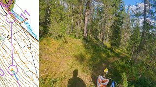 Lapland O Week 2024 day 4  Orienteering Headcam video [upl. by Barabbas715]