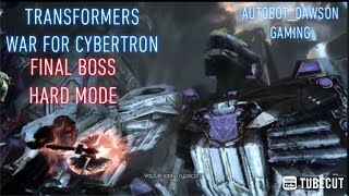 One Shall Stand Transformers War for Cybertron Trypticon Final Boss Fight on HARD MODE [upl. by Midian469]