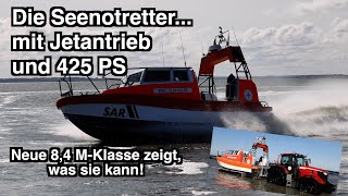 Die Seenotretter  mit Jetantrieb und 425 PS Neue 84 mKlasse muss sich beweisen [upl. by Ellenod620]