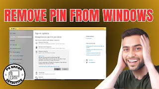 How to Remove PIN from Windows 10 [upl. by Lanni]