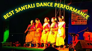 Best Santali Stage Dance Performance  Mixed Santali Song  Khanyan Jagron  Khanyan Fansan [upl. by Enilamme287]