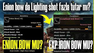 Enion bow mu exp iron bow mu lighting skilli enion bow ile fazla tutar mı knightonline [upl. by Enyledam821]