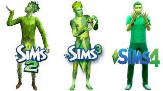 ♦ Sims 2 vs Sims 3 vs Sims 4  PlantSims [upl. by Dleifxam]