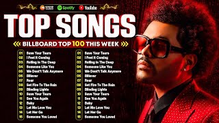 The Weeknd Bruno Mars Maroon 5 Miley Cyrus Ed Sheeran Adele Sia🌴Top Hits 2025  Best Pop Songs [upl. by Ahtanoj]