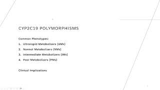 Pharmacokinetics Pharmacogenetics Pharmacogenomics amp Lexapro [upl. by Stauffer]