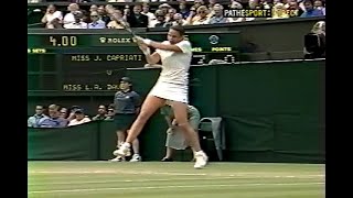 Lindsay Davenport vs Jennifer Capriati Wimbledon 2000 R4 extended [upl. by Inafit]