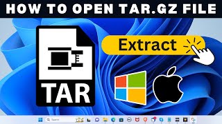 How To Open Targz File [upl. by Friedberg]