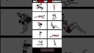 10 Effective Arms amp Abs Workout 💪 workout absworkout armworkout [upl. by Orimisac]