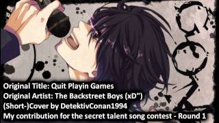 Backstreet Boys  Quit playin Games Cover [upl. by Roid]