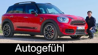 Mini Countryman John Cooper Works FULL REVIEW 231 hp JCW sports version new neu 20182017 [upl. by Acquah665]