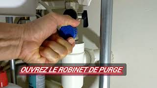 PURGER LE CHAUFFE EAU ÉLECTRIQUE [upl. by Ignazio]