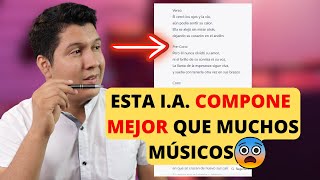 Cómo Componer Canciones PEGADIZAS Utilizando Esta Inteligencia Artificial 😲 [upl. by Starling]