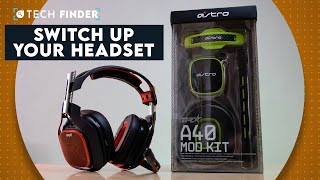 Not just for looks  Astro A40 Mod Kit review [upl. by Auqined]