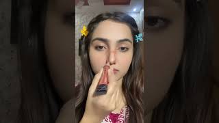 Nose countoring Hack😍youtube nosecontouring makeuptutorial fatimabeauty [upl. by Stanly833]