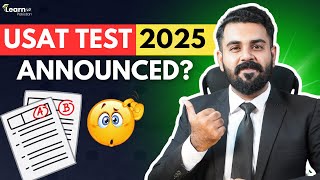 HEC USAT TEST 2025 ANNOUNCED  LearnUp Pakistan [upl. by Atinaujnas708]