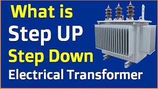 What is Step Up and Step Down Electrical Transformer in Hindi [upl. by Yema]