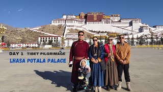 Day 1 Lhasa Potala Palace ཕོ་བྲང​​་པོ་ཏ་ལ་ HD quality [upl. by Netsirk48]