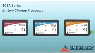 How To Change the Battery on the MadgeTech 101A Data Logger Series [upl. by Ilera825]