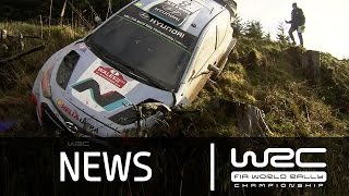 WRC Wales Rally GB 2014 Stages 5  8 [upl. by Ateinotna930]