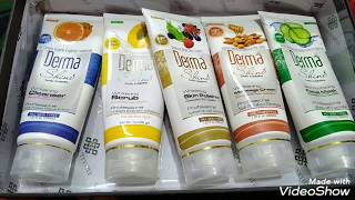 DERMA SHINE facial kit  Good or not Step by step guide [upl. by Hada147]