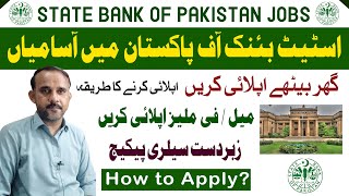 State Bank of Pakistan SBP New Jobs  OG6  How to applyComplete Detail [upl. by Anastassia897]