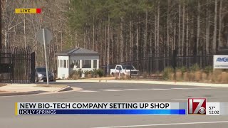 New biotech company setting up shop in Holly Springs [upl. by Annovy]