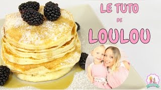 ♡• RECETTE PANCAKES FACILE ET RAPIDE •♡ [upl. by Nemlaz]