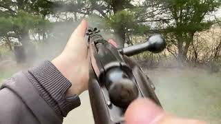 1879 WinchesterHotchkiss POV firing [upl. by Yecniuq]