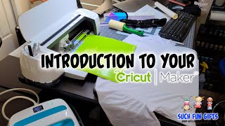 Best Introduction to Cricut Maker How To Make TShirts [upl. by Noelopan228]