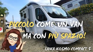 SEMINTEGRALE COMPATTO LAIKA KOSMO V5 un profilato compatto da 6 mt e largo solo 214m [upl. by Aala]