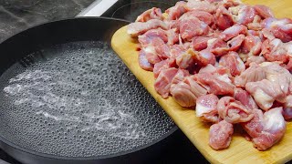 ¡Nunca volverás a comprar mollejas de pollo en un restaurante Receta sencilla y deliciosa 152 [upl. by Dloraj]