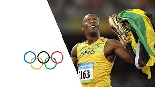 Usain Bolt Wins 100m200m Gold  Beijing 2008 Olympics [upl. by Herve294]