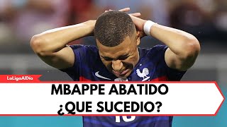 MBAPPE ABATIDO ¿Que sucedio en el Real Madrid [upl. by Elhsa312]